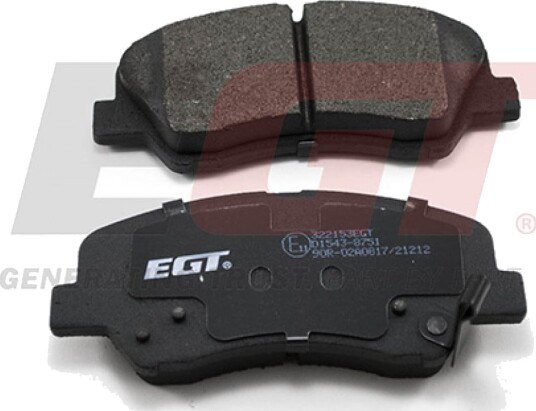 Bremseklosser sett EGT 322153EGT
