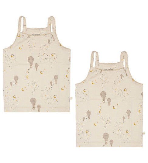That"s Mine Esta Strap Top 2-Pack - Cream - 104 That"s Mine Esta Strap Top 2-Pack - Cream - 104
