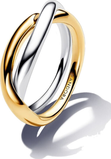 Pandora Essence Ring i 925 sølv med flettet bånd str 52