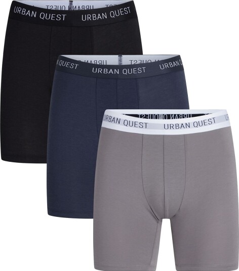 URBAN QUEST | Urban Quest The Bamboo Long Leg Tights 3 Pack | S