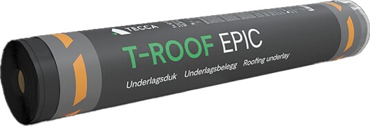 Tecca T-Roof Epic Underlagsduk 1 X 12 m