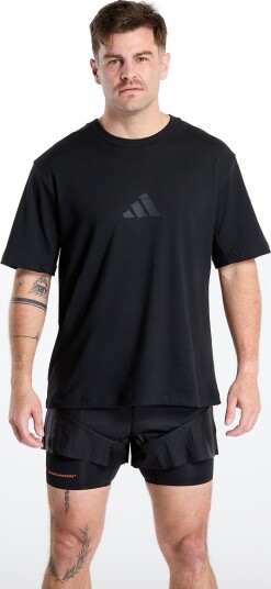 Adidas Sportswear M Z.n.e. Tee Lo Black L Adidas Sportswear M Z.n.e. Tee Lo Black L