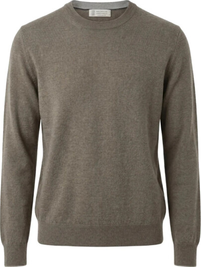 Brunello Cucinelli Herre Strikkevarer Grønn M,