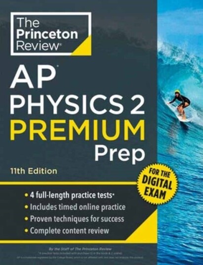 Princeton Review AP Physics 2 Premium Prep 11th Edition