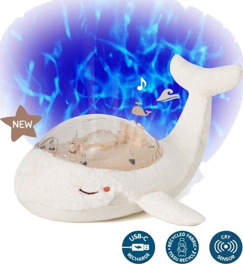 Cloud B Hvid Tranquil Whale Rechargeable