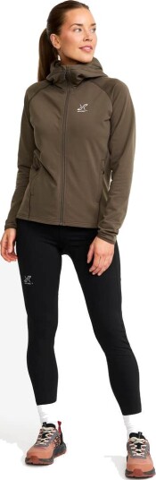 Revolutionrace Moss Pile Fleece Jacket Dame Aluminium 3XL Dame Overdeler Fleece & midlayers