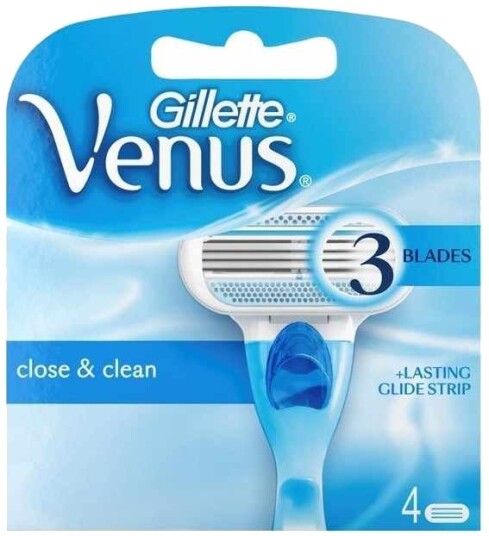 Gillette Venus 3 Blades 4 pieces