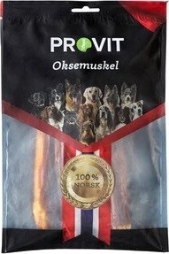 Provit Hundesnacks Oksemuskel 3 Stk