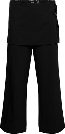 Vero Moda Curve   Bukser Vmcinga Mw Skirt Pants Wvn Cur   Svart