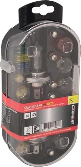 CARPOINT 0725077 Assortiment, lyspærer CARPOINT 0725077 Assortiment, lyspærer