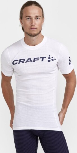 CRAFT NOR Pro Wool Extreme X SS Herre White/Blaze XL