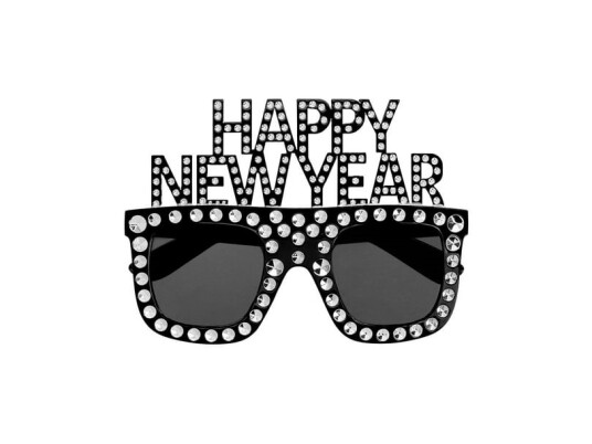 Boland Party Partners B.v. Happy New Year Brille Boland Party Partners B.v. Happy New Year Brille
