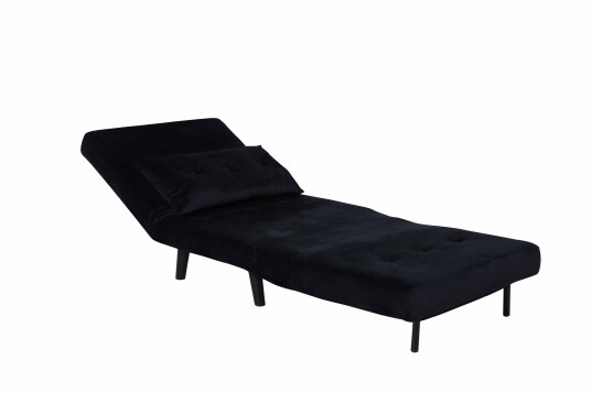Venture Design Vicky sovesofa Svart/Svart