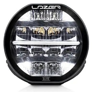 Lazer Sentinel 7 Elite LED fjernlys. Sort. Med posisjonslys. 10248 lumen.