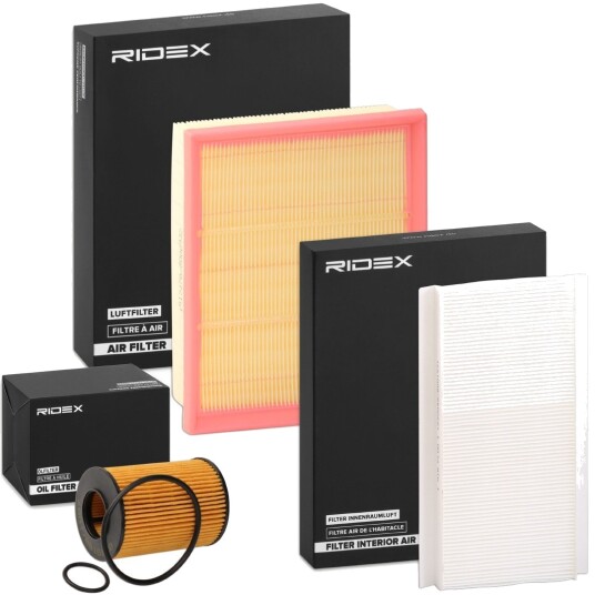 Filtersett RIDEX 4055F0564