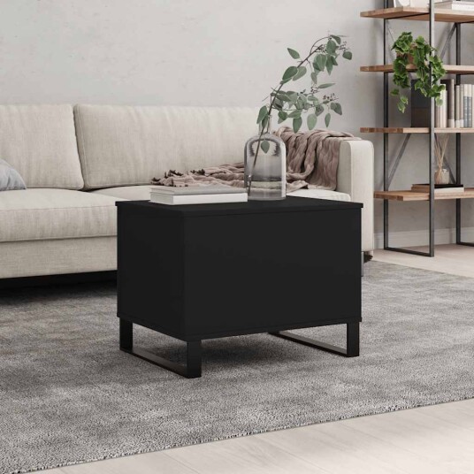 Salongbord svart 60x44,5x45 cm konstruert tre 8721012112681