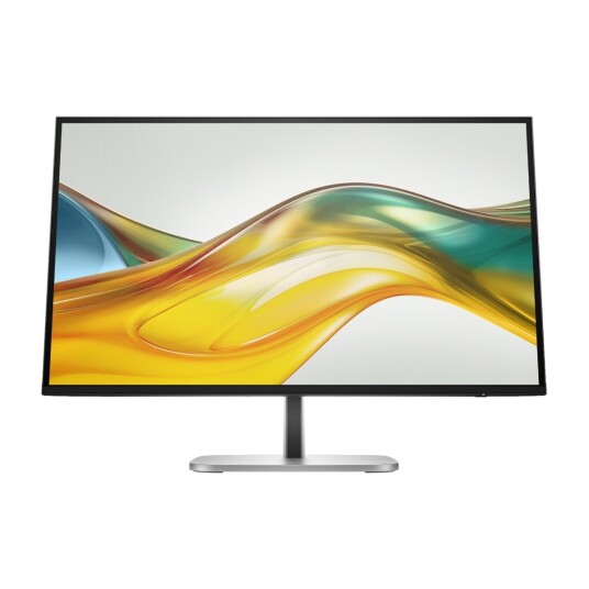HP 527pq 27" QHD IPS Monitor med HDMI og DisplayPort - Sølv og Sort