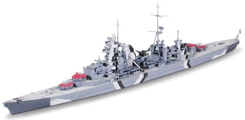 Tamiya 1/700 German Heavy Cruiser Prinz Eugen