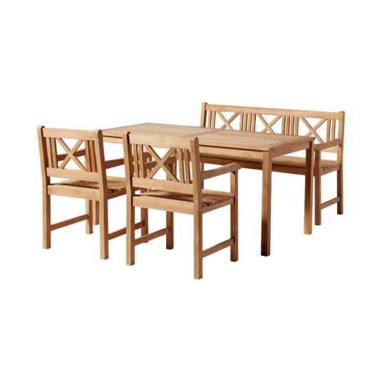 Hagemøbelsett Rosenborg i teak| Cinas