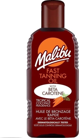 Malibu Fast Tanning Oil with Beta Carotene 200ml