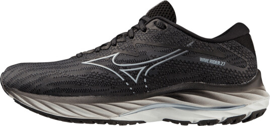Mizuno Women's Wave Rider 27 36.5, White/Black/Dubarry Mizuno Women's Wave Rider 27 36.5, White/Black/Dubarry