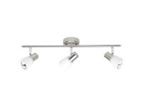 Brilliant Luca 35816/77 Loft-spotlights LED RGB E14 120 W Rustfrit stål Krom Hvid