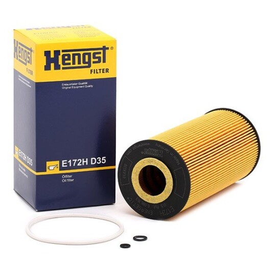 Oljefilter HENGST FILTER E172H D35 Oljefilter HENGST FILTER E172H D35