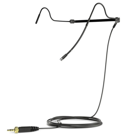 Sennheiser HS 2 Omnidirectional Condenser Neckworn Microphone with 3.5mm Connector Black Sennheiser HS 2 Omnidirectional Condenser Neckworn Microphone with 3.5mm Connector Black