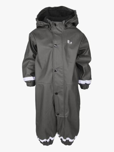 Lindberg Fagerhult Rain Baby Overall Fleece Anthracite 98