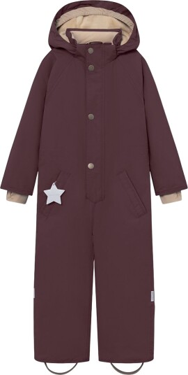 Mini A Ture Vinterdress   MatWanni Fleece   Fudge Aubergine   Mini A Ture   3 år (98)   Vinterdress Beige Bordeaux Lilla