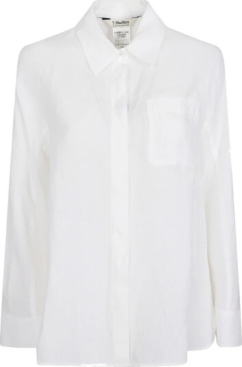Max Mara Dame Bluser & Skjorter Hvit M, Max Mara Dame Bluser & Skjorter Hvit M,