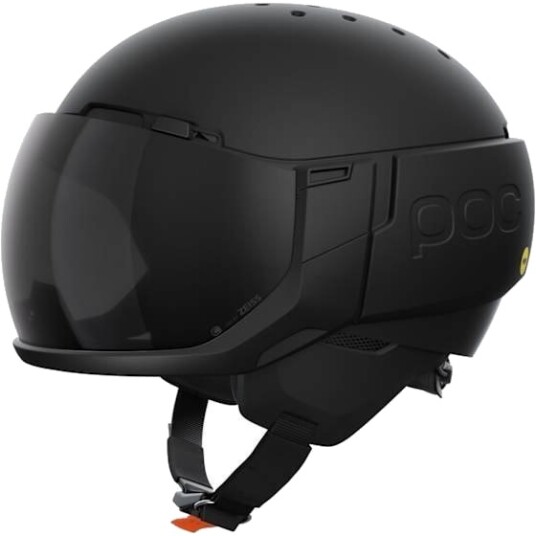 POC Levator MIPS Skihjelm med visir Uranium Black Matt 55-58cm