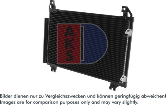 AKS DASIS 212054N Kondensator, klimaanlegg