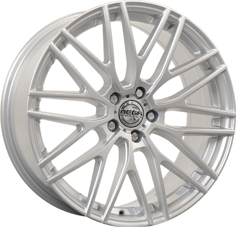 Mega Wheels Cetus Silver 9.5 x 20 CB64,10 ET45 5/114.3 9.5 x 20