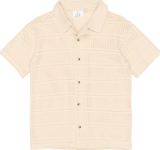 The New Tntruman S_S Shirt - Cream - 146/152