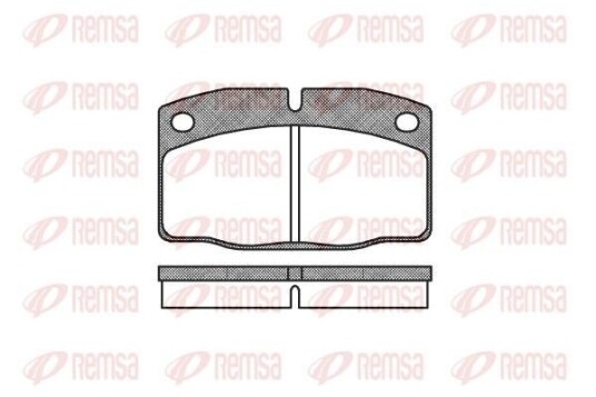 Bremseklosser REMSA 0101.00