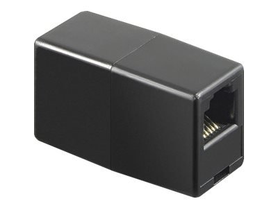 Deltaco Md-11D - Modulinnlegg - Utp - Rj-45 - Svart Deltaco Md-11D - Modulinnlegg - Utp - Rj-45 - Svart
