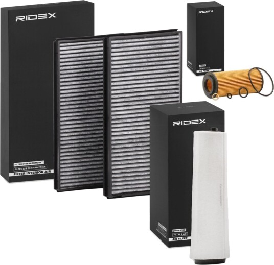 Filtersett RIDEX 4055F0344