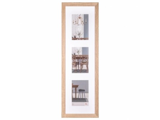 Walther Fiorito Eiken 3X10x15 Hout Incl. Passepartout Ef315ve Mdf Eik Enkel Bilderamme Vegg Rektangulær Ikke-Reflekterende
