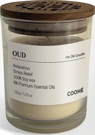 I'm OK Soy Wax Aroma Candle Oud 150 g I'm OK Soy Wax Aroma Candle Oud 150 g