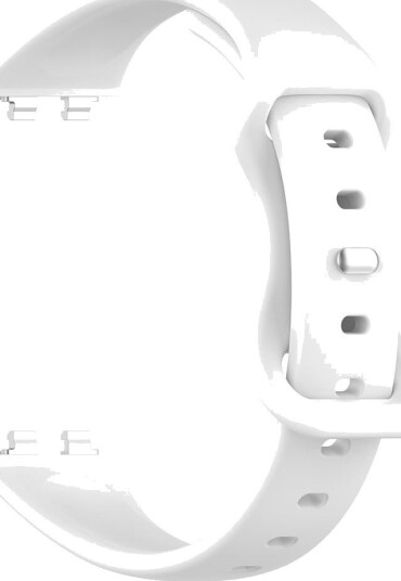 Silikonarmbånd til Huawei Band 11 Pro – Hvit / Silikonarmbånd / Sportarmbånd