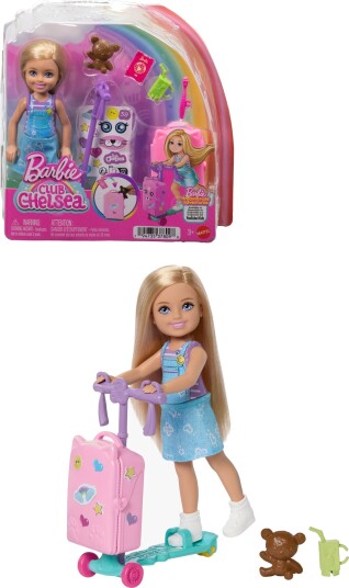 Barbie Barbie Club Chelsea Doll & Accessories Multi/patterned ONE SIZE Barbie Barbie Club Chelsea Doll & Accessories Multi/patterned ONE SIZE