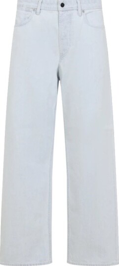 Stone Island Loose Fit Denim Jeans Blue Extra Bleach