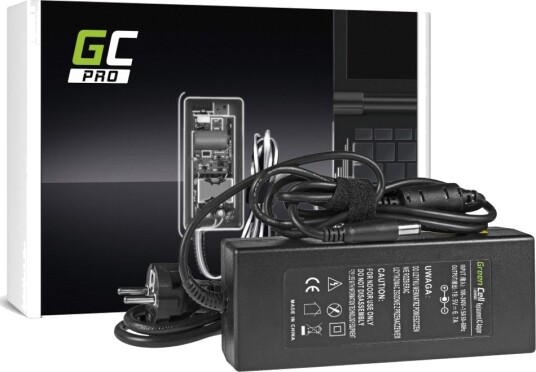 Green Cell Pro-lader for Dell, 19,5 V 6,7 A 130 W - svart Green Cell Pro-lader for Dell, 19,5 V 6,7 A 130 W - svart
