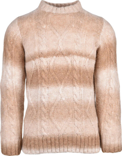 Daniele Alessandrini Herre Strikkevarer Beige S,