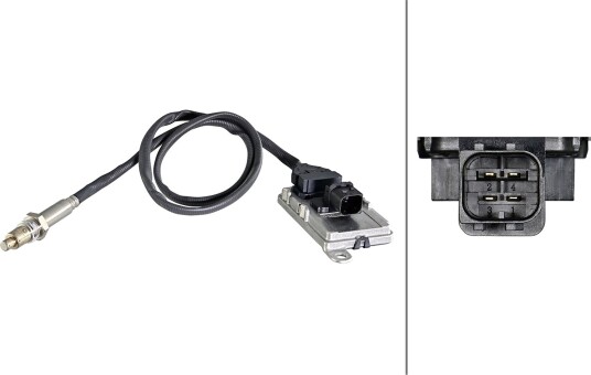 NOx-sensor, NOx-katalysator HELLA 6PN 358 186-851