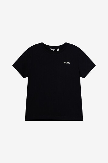 Björn Borg T skjorte Borg Essential 4 Svart Björn Borg T skjorte Borg Essential 4 Svart