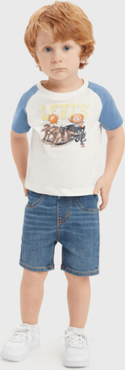 Levis Shorts Sett Cloud Dancer (86 / 1,5 år)