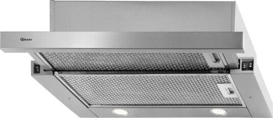 Gram EFU 604-90 X Vegghengende Kjøkkenventilator 410 m³/t Rustfritt Stål