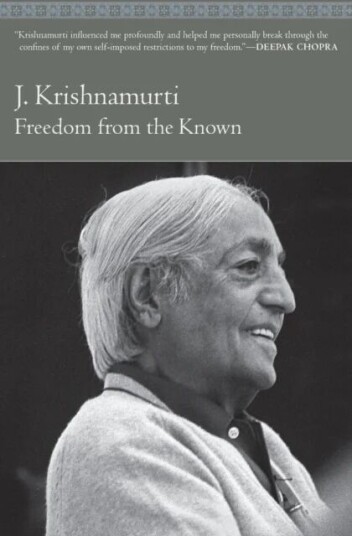 Freedom From The Known Av J. Krishnamurti